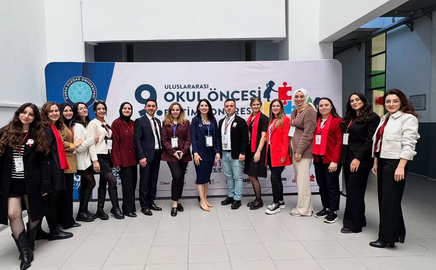 Ekol Koleji Okul Öncesi Ekibi, Uludağ Üniversitesi 9. Uluslararası Okul Öncesi Eğitim Kongresi'nde Temas Kurdu